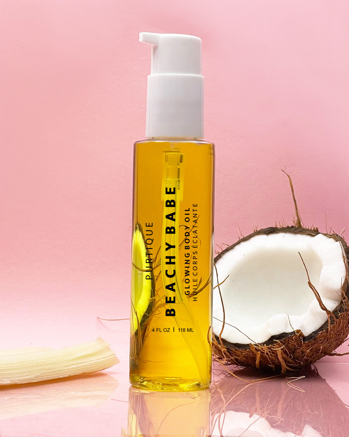 beachy babe glowing body oil