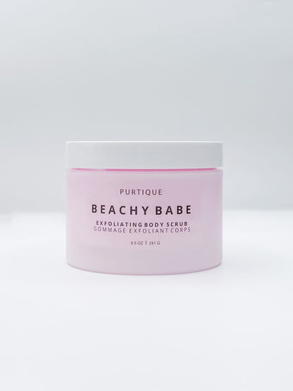 beachy babe exfoliating body scrub