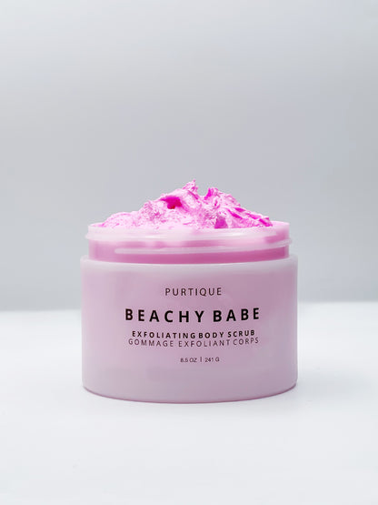 beachy babe exfoliating body scrub