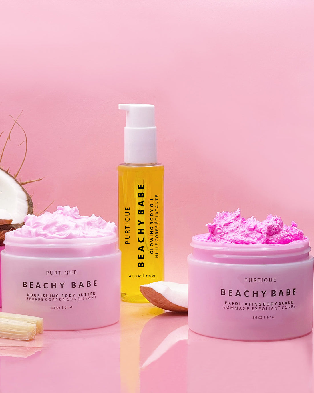 beachy babe gift set