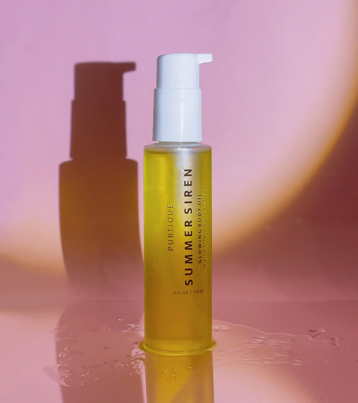 summer siren glowing body oil