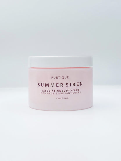 summer siren exfoliating body scrub