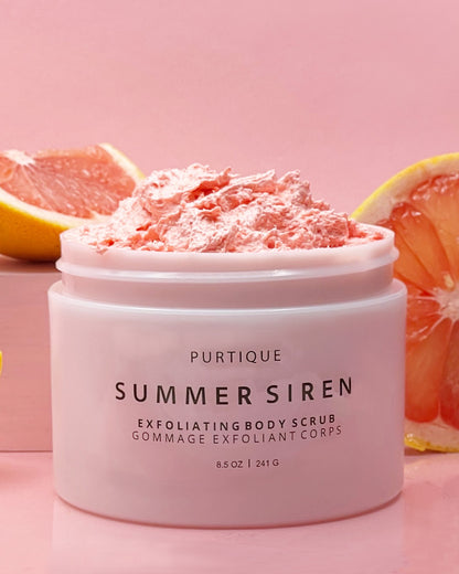 summer siren exfoliating body scrub